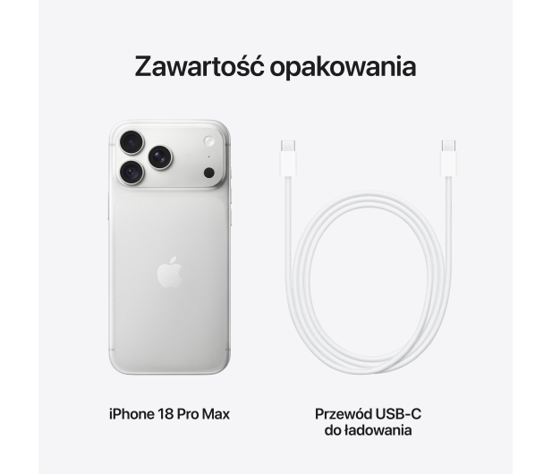 Apple iPhone 18 Pro Max 256GB srebrny - 1593461 - zdjęcie 10